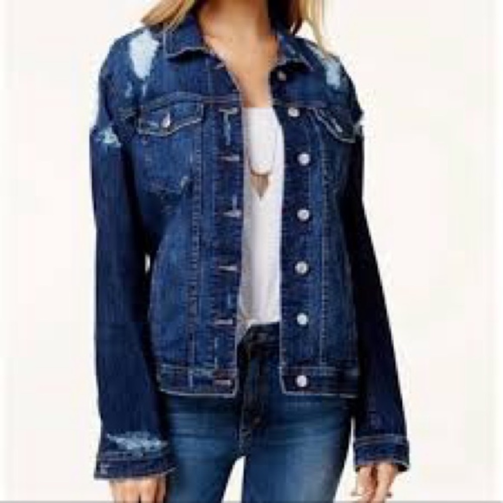 JOE’S Distressed jean jacket